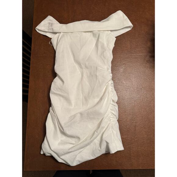 PRINCESS POLLY MARCIA MINI DRESS WHITE size US 2 (new) - Picture 8 of 9